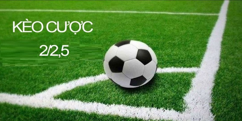 Kèo chấp 2.25 chia nhỏ mức tiền cược